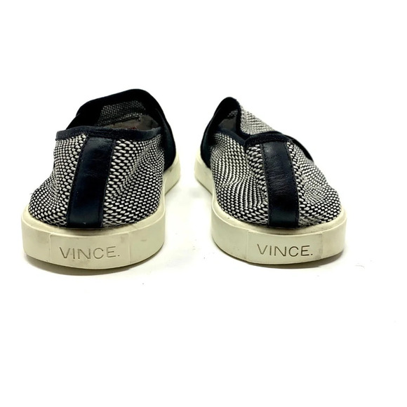 Vince‎ Preston 3 Slip-On Mesh Sneaker Black & White - Picture 6 of 8
